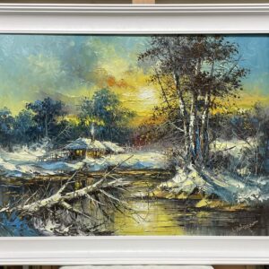 PEISAJ CALD DE IARNA