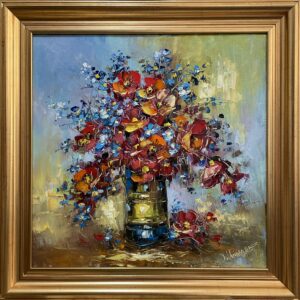 Buchet floral in vaza
